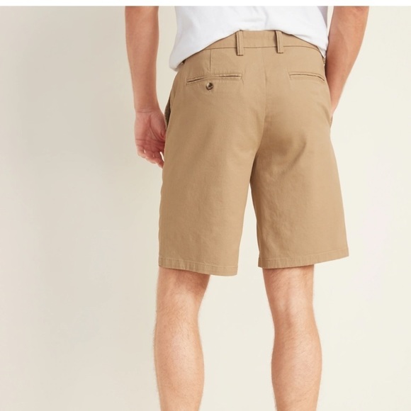 SLIM Ultimate Khaki Shorts 10 inches Inseam Brasswood Brown Size 40 - Picture 2 of 2